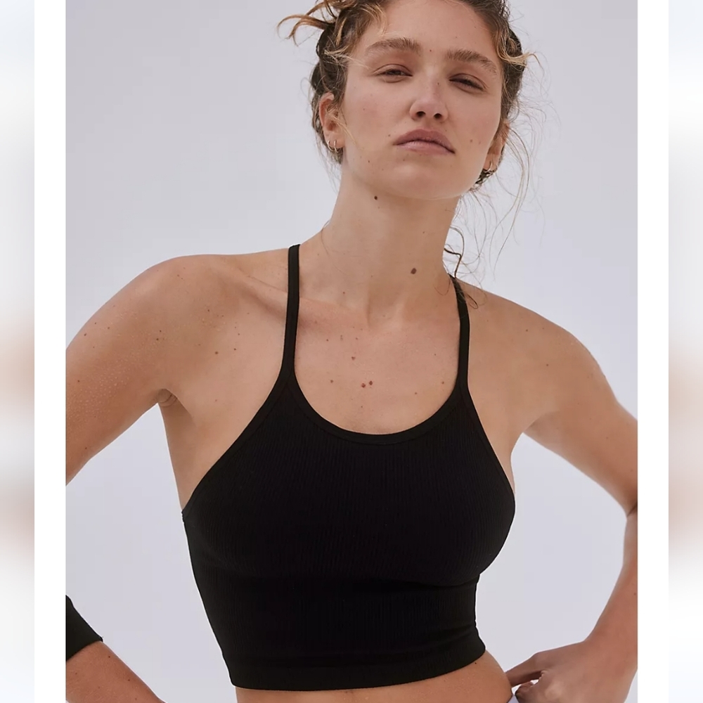 NWOT Free People FP Movement Happiness Runs Crop Tank size XS/S & M/L